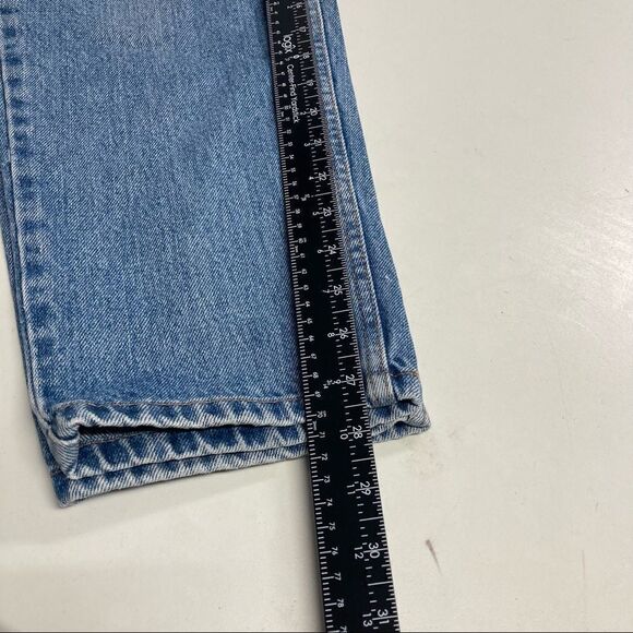 LEVI’S VINTAGE 550 Relaxed Fit Tapered Leg Size 13 Junior S 12”Rise, Blue - Picture 5 of 10